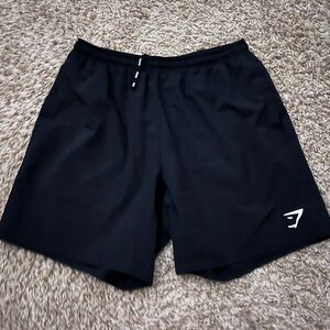 Black Gymshark shorts